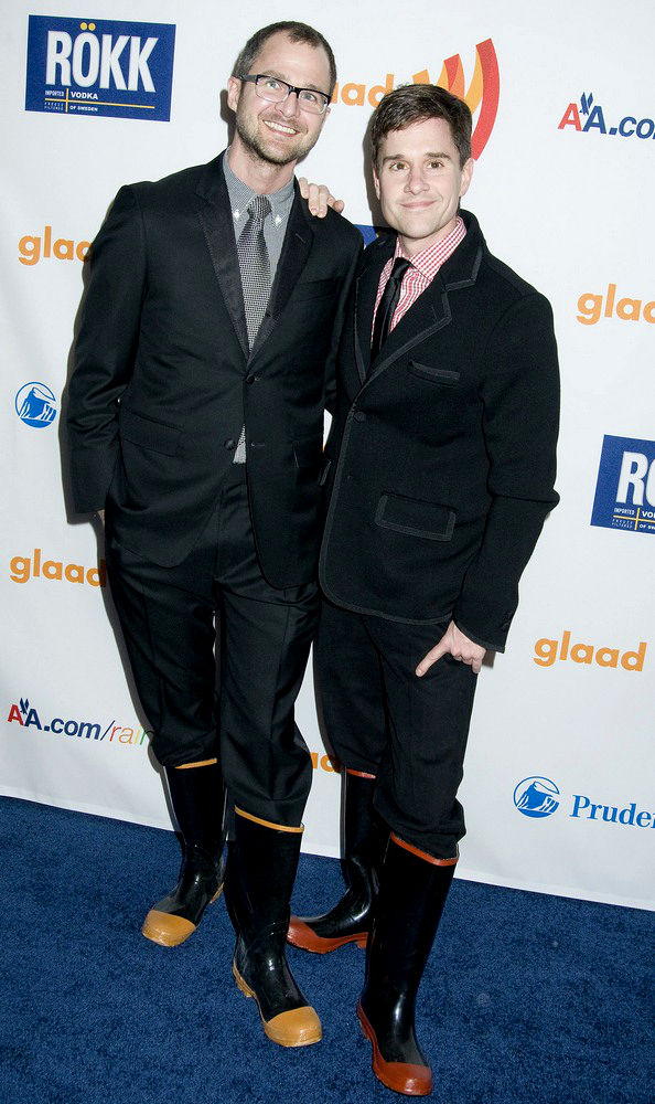 Josh Kilmer-Purcell;Brent Ridge;<br>The 22nd Annual GLAAD Media Awards - Arrivals