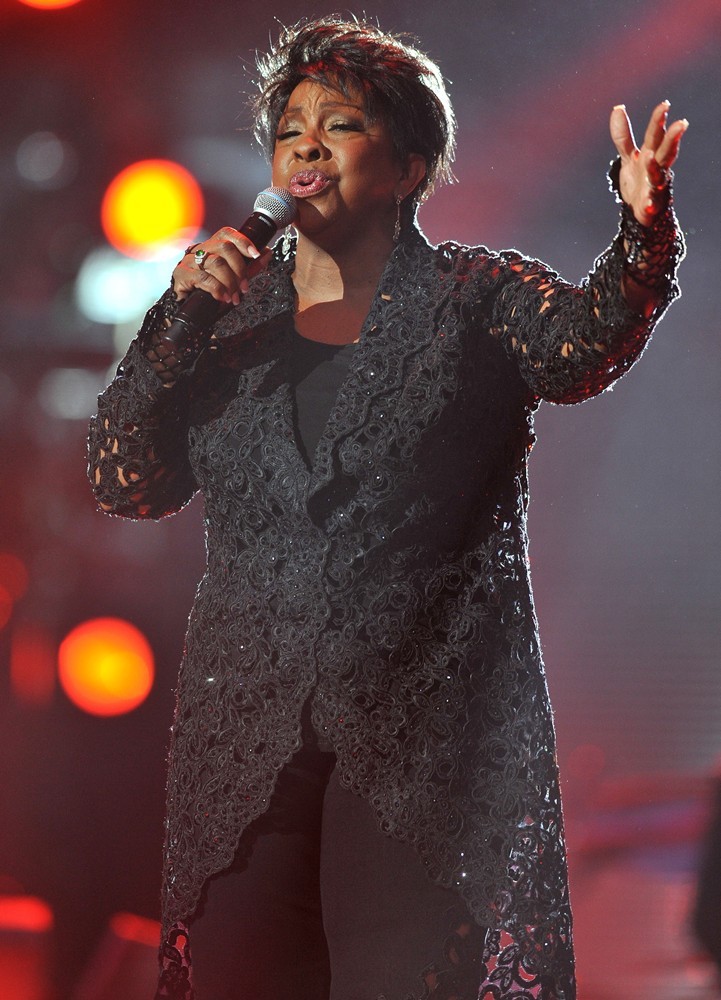 Gladys Knight;<br>Michael Jackson Tribute Concert Held at The Cardiff Millenium Stadium