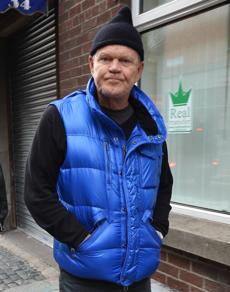 Glen Campbell Spotted Walking with Kim Woolen