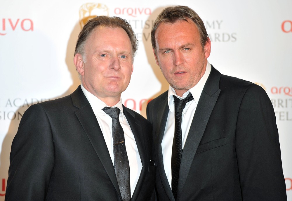 Philip Glenister;Robert Glenister;<br>The 2012 Arqiva British Academy Television Awards - Winners Board