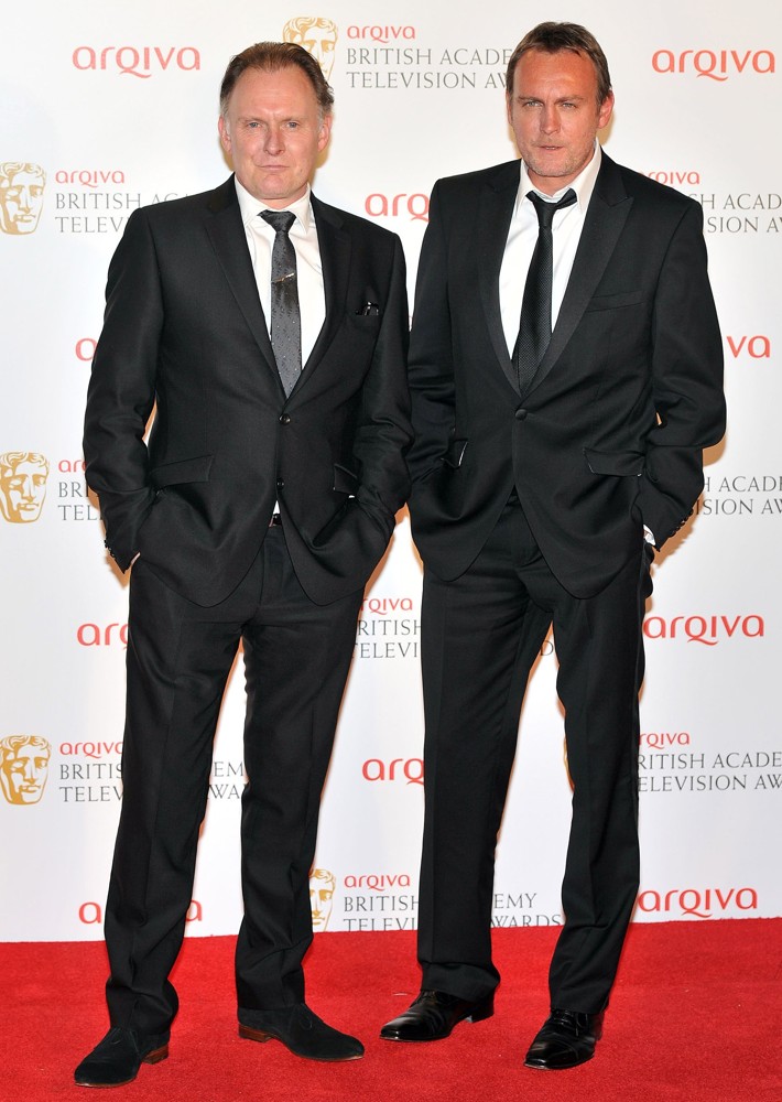 Philip Glenister;Robert Glenister;<br>The 2012 Arqiva British Academy Television Awards - Winners Board