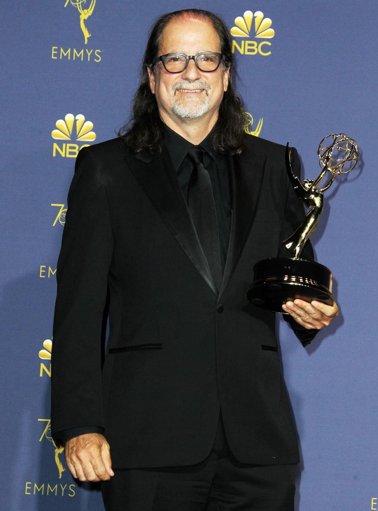 Glenn Weiss;<br>70th Emmy Awards - Press Room