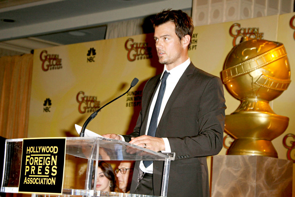Josh Duhamel;<br>68th Annual Golden Globe Nomination Announcement