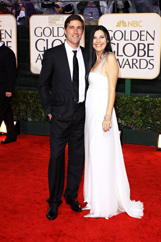 Matthew Fox, Margherita Ronchi<br>67th Golden Globe Awards - Arrivals