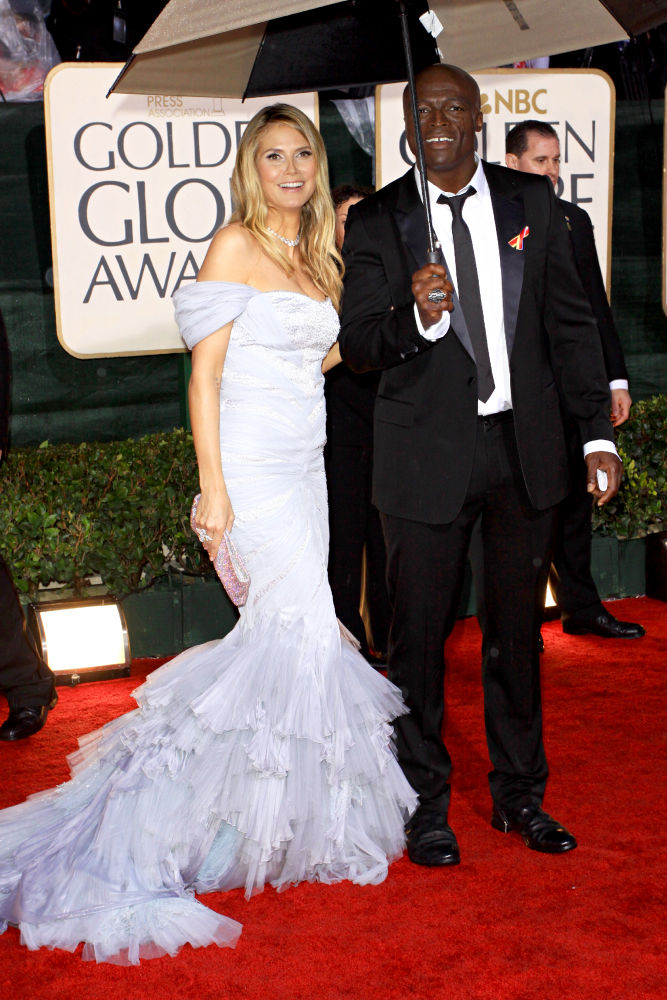 Heidi Klum;Seal;<br>67th Golden Globe Awards - Arrivals