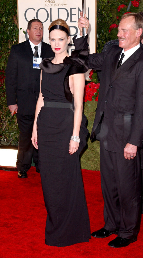 January Jones;<br>67th Golden Globe Awards - Arrivals