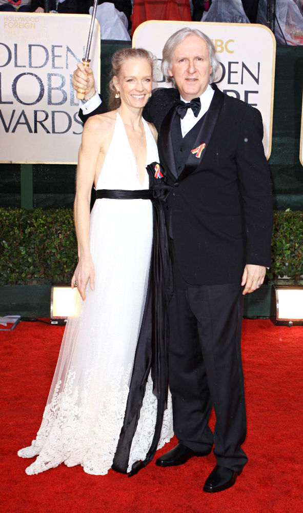 James Cameron;Suzy Amis;<br>67th Golden Globe Awards - Arrivals