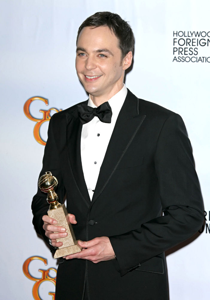 Jim Parsons;<br>68th Annual Golden Globe Awards - Press Room