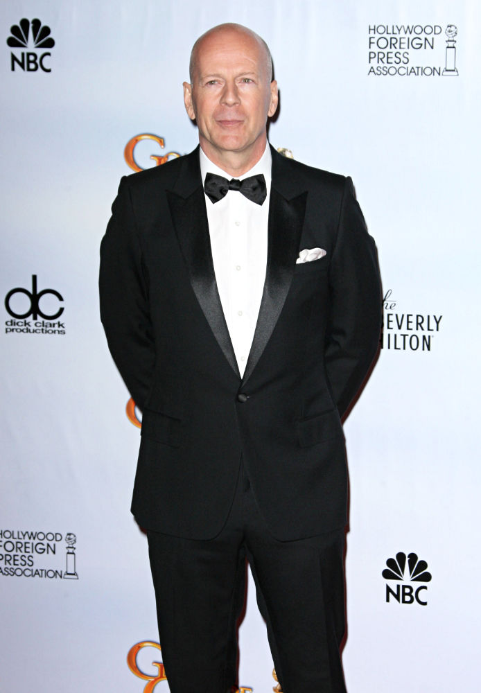 Bruce Willis;<br>68th Annual Golden Globe Awards - Press Room