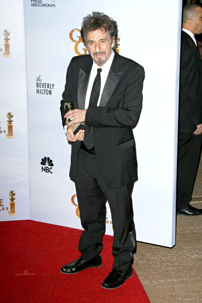 Al Pacino;<br>68th Annual Golden Globe Awards - Press Room