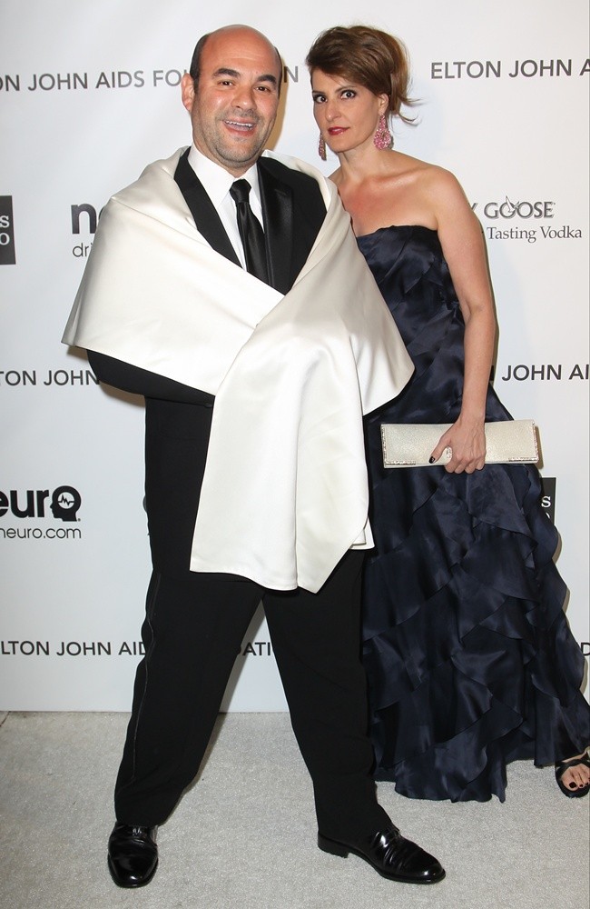 Ian Gomez;Nia Vardalos;<br>21st Annual Elton John AIDS Foundation's Oscar Viewing Party