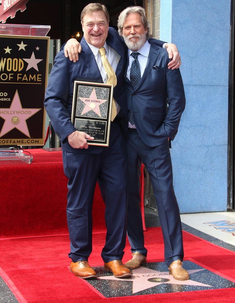 John Goodman, Jeff Bridges<br>John Goodman Honored with Star on The Hollywood Walk of Fame