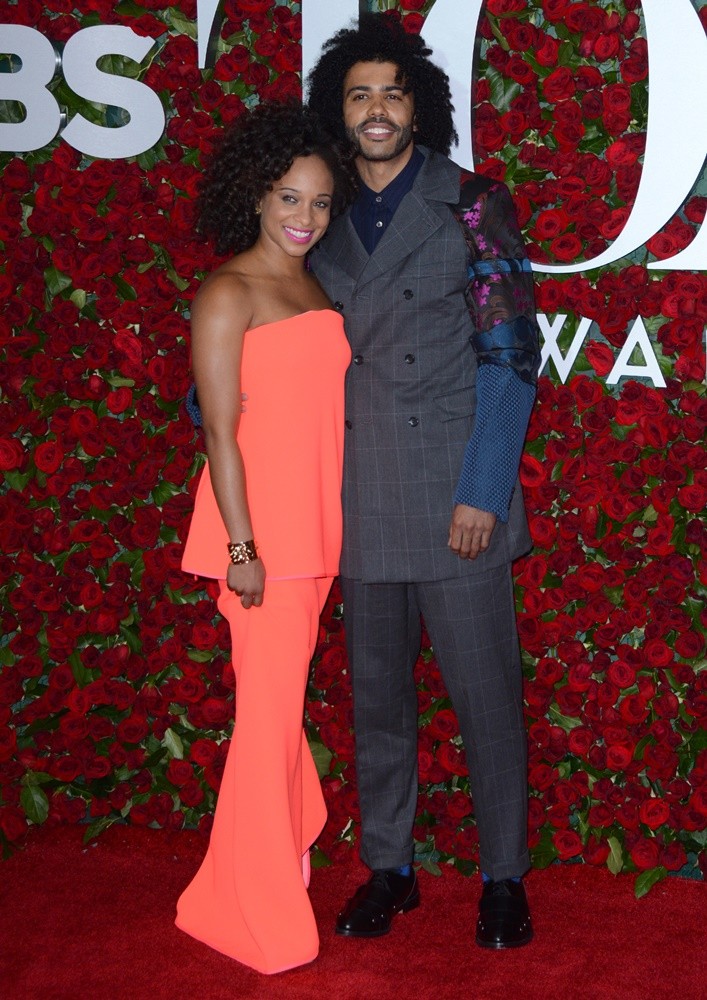 Jalene Goodwin;Daveed Diggs;<br>2016 Tony Awards - Red Carpet Arrivals