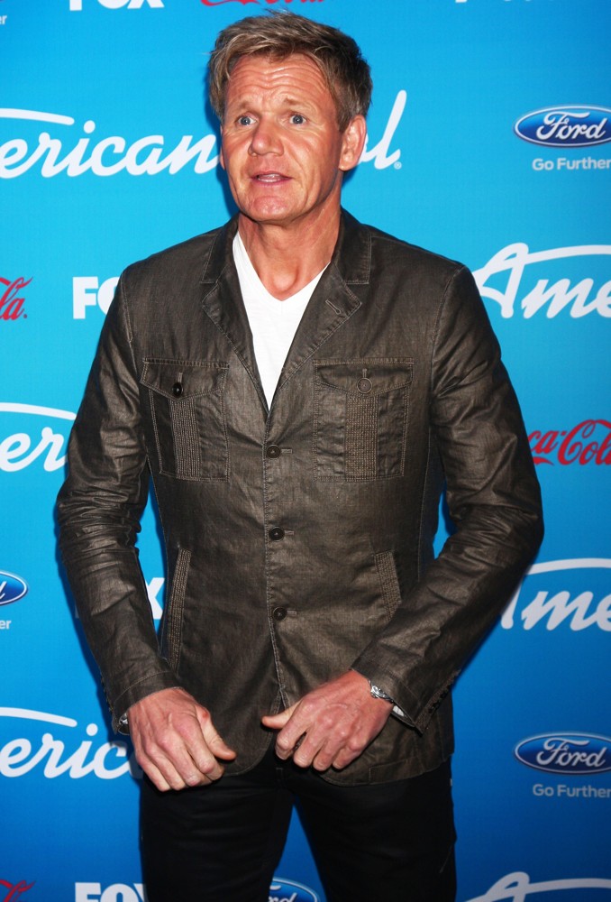 Gordon Ramsay;<br>FOX's American Idol Finalists Party