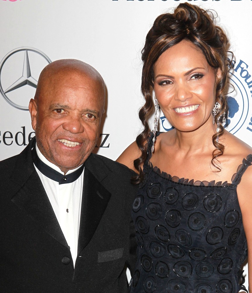 Berry Gordy;Eskedar Gobeze;<br>26th Anniversary Carousel of Hope Ball - Presented by Mercedes-Benz - Arrivals