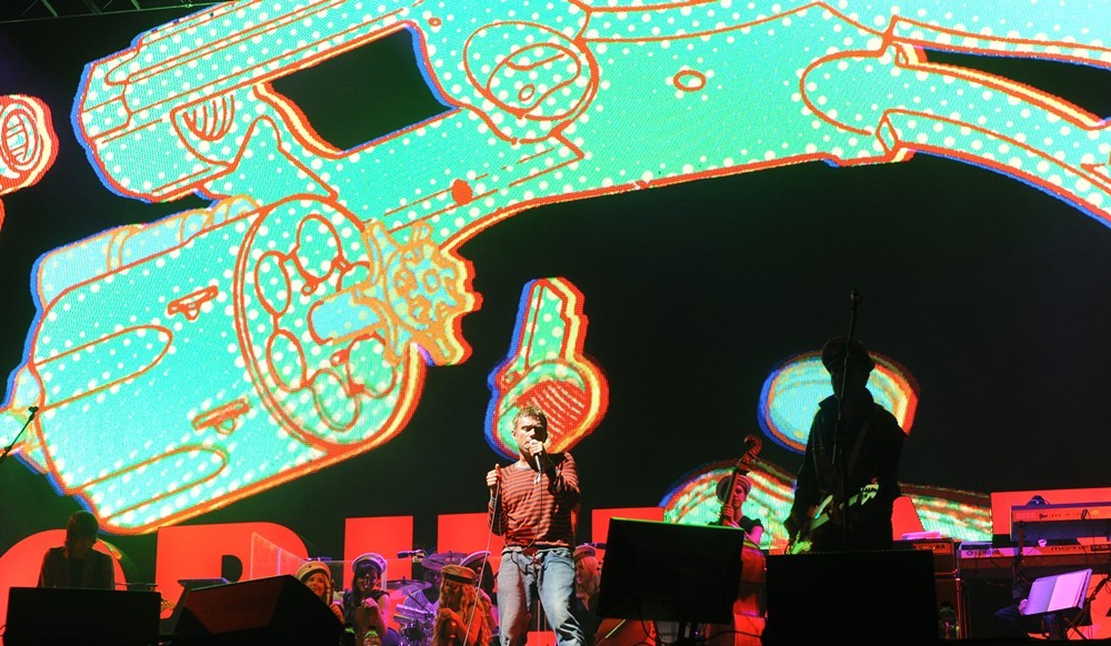 Damon Albarn;Gorillaz;<br>The 2010 Glastonbury Music Festival - Day 2
