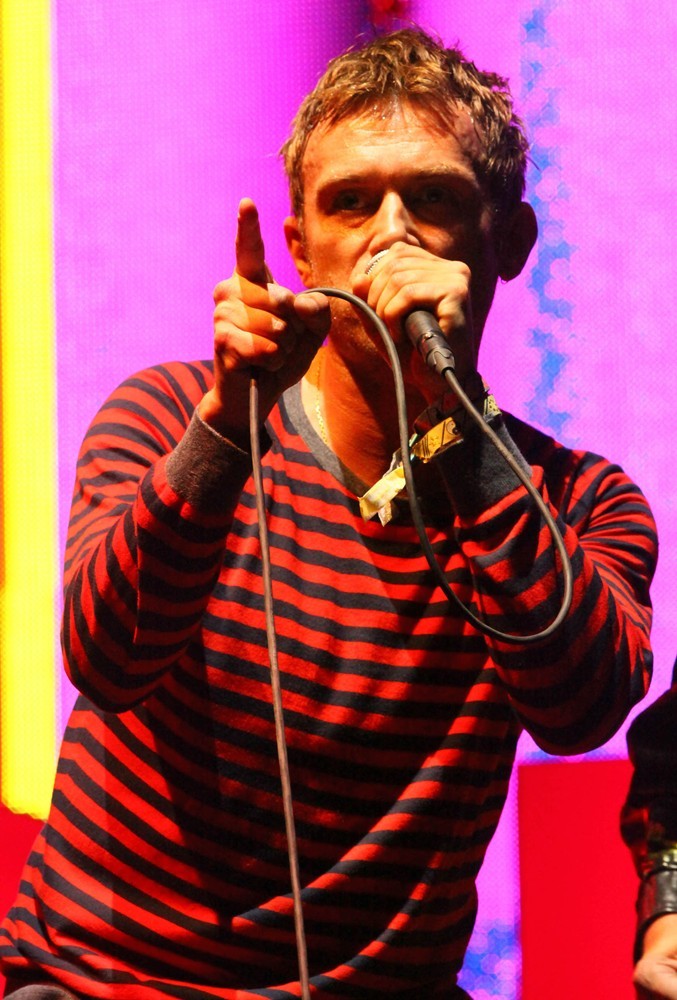 Damon Albarn;Gorillaz;<br>The 2010 Glastonbury Music Festival - Day 2
