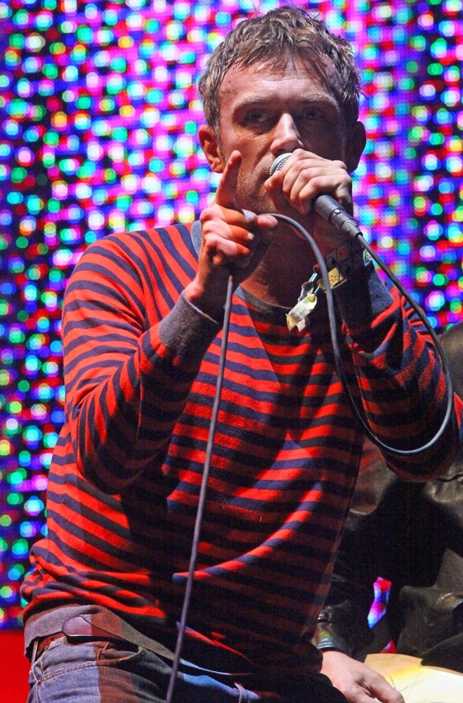 Damon Albarn;Gorillaz;<br>The 2010 Glastonbury Music Festival - Day 2
