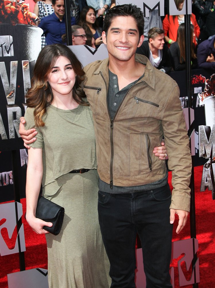 Seana Gorlick;Tyler Posey;<br>MTV Movie Awards 2014 - Arrivals