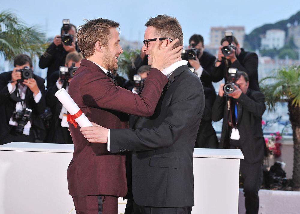 Ryan Gosling;Nicolas Winding Refn;<br>2011 Cannes International Film Festival - Palme D'Or Winners Photocall