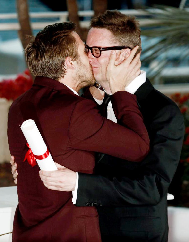 Ryan Gosling;Nicolas Winding Refn;<br>2011 Cannes International Film Festival - Palme D'Or Winners Photocall