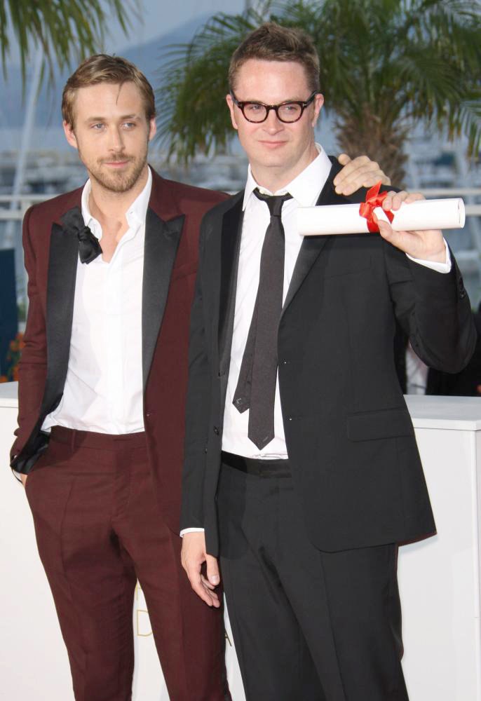 Ryan Gosling;Nicolas Winding Refn;<br>2011 Cannes International Film Festival - Palme D'Or Winners Photocall