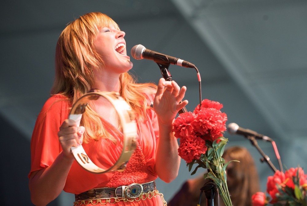 Grace Potter;Grace Potter and the Nocturnals;<br>2009 Bonnaroo Music Festival - Day 1