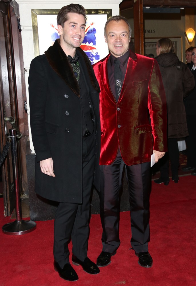 Graham Norton;<br>VIVA Forever Spice Girls The Musical - Arrivals
