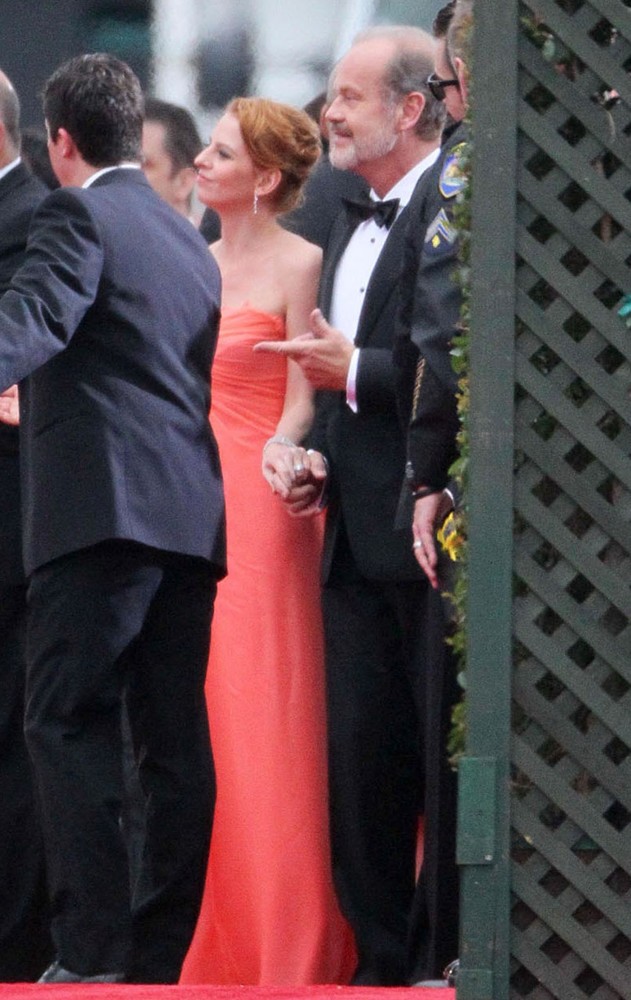Kayte Walsh;Kelsey Grammer;<br>The 69th Annual Golden Globe Awards - Arrivals