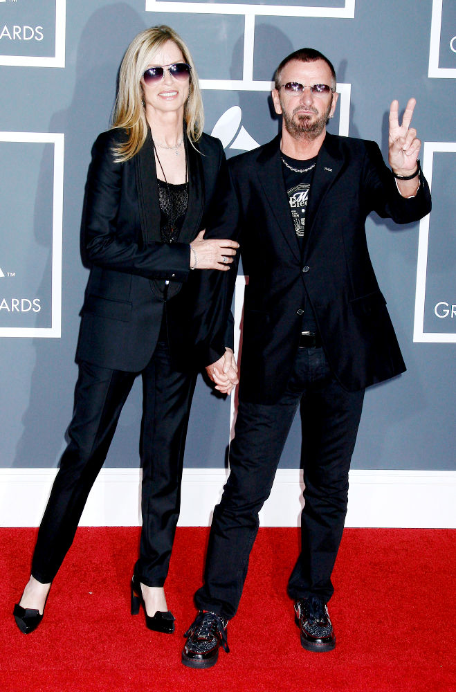 Barbara Bach;Ringo Starr;<br>52nd Annual Grammy Awards
