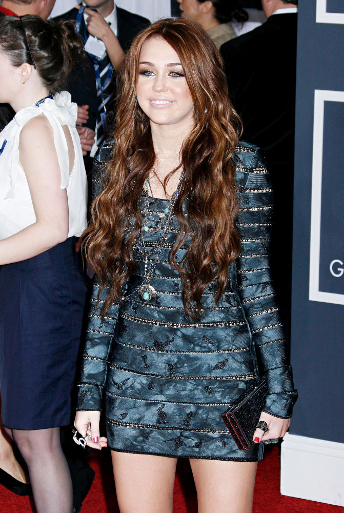 Miley Cyrus Auctions Off Grammys Gown for Haiti Relief Effort