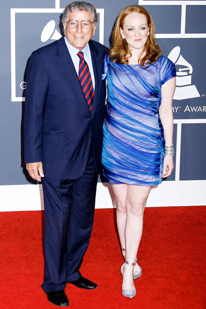 Tony Bennett;Antonia Bennett;<br>52nd Annual Grammy Awards