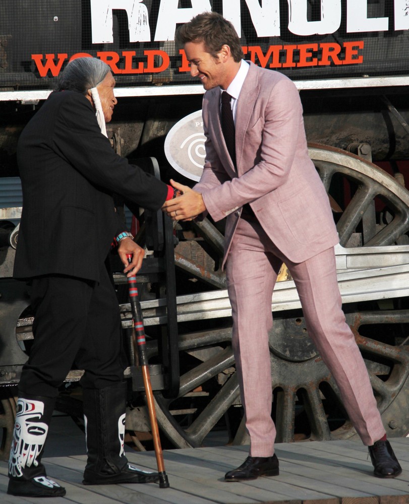 Saginaw Grant;Armie Hammer;<br>The World Premiere of Disney-Jerry Bruckheimer Films' The Lone Ranger