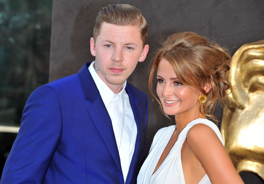Professor Green;Millie Mackintosh;<br>The 2012 Arqiva British Academy Television Awards - Arrivals