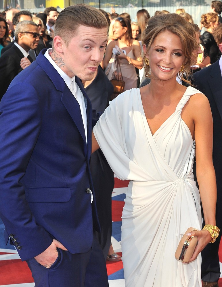Professor Green;Millie Mackintosh;<br>The 2012 Arqiva British Academy Television Awards - Arrivals