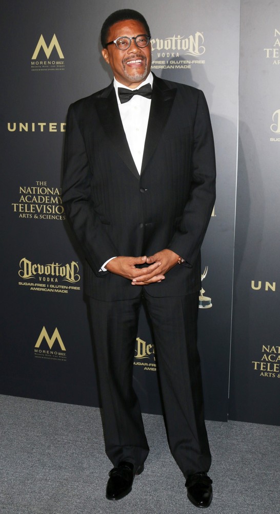 Greg Mathis;<br>2017 Creative Daytime Emmy Awards - Press Room