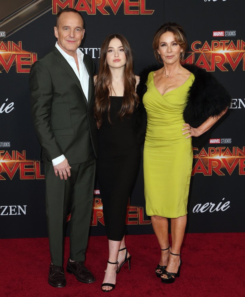 Clark Gregg, Stella Gregg, Jennifer Grey<br>The World Premiere of Marvel Studios' Captain Marvel