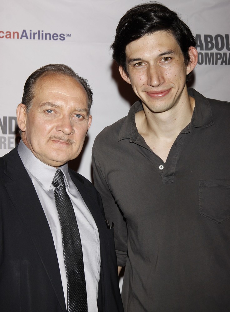 Zach Grenier;Adam Driver;<br>Opening Night of The Broadway Play Man and Boy - After Party