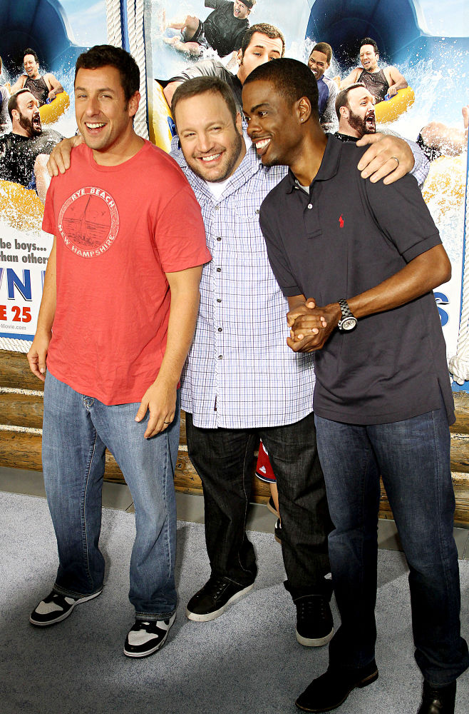 Adam Sandler;Kevin James;Chris Rock;<br>New York Premiere of 'Grown Ups' - Arrivals