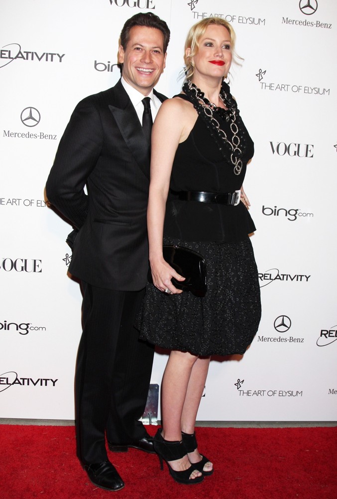 Ioan Gruffudd;Alice Evans;<br>Art of Elysium's 4th Annual Heaven Charity Gala - Arrivals