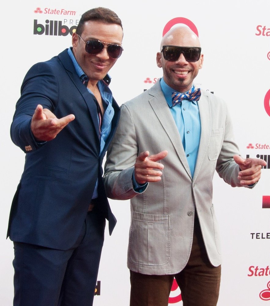 Grupo Mania;<br>Latin Billboard Awards 2014 - Arrivals