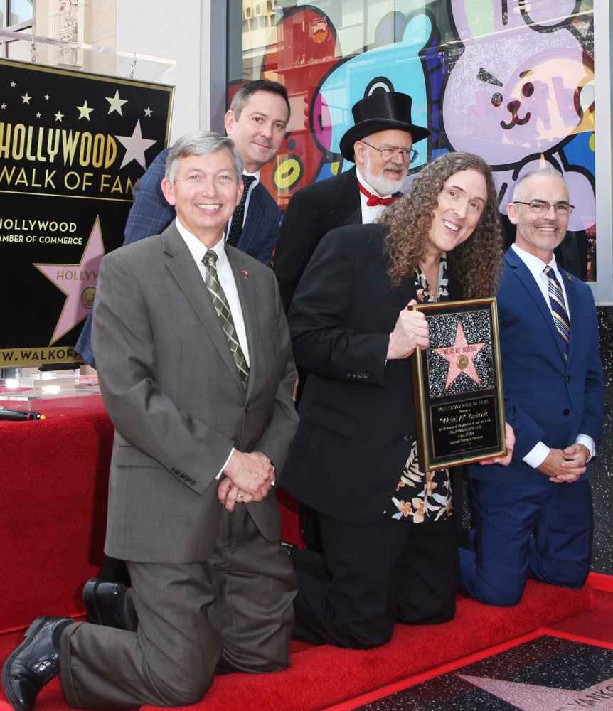 Weird Al Yankovic Honored with Star on The Hollywood Walk of Fame