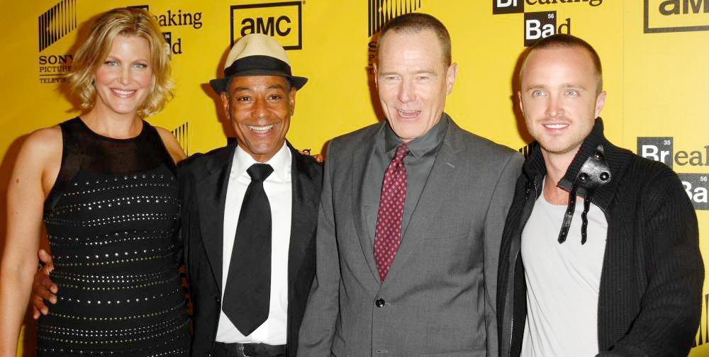 Anna Gunn;Giancarlo Esposito;Bryan Cranston;Aaron Paul;<br>The Premiere of Breaking Bad Season Four