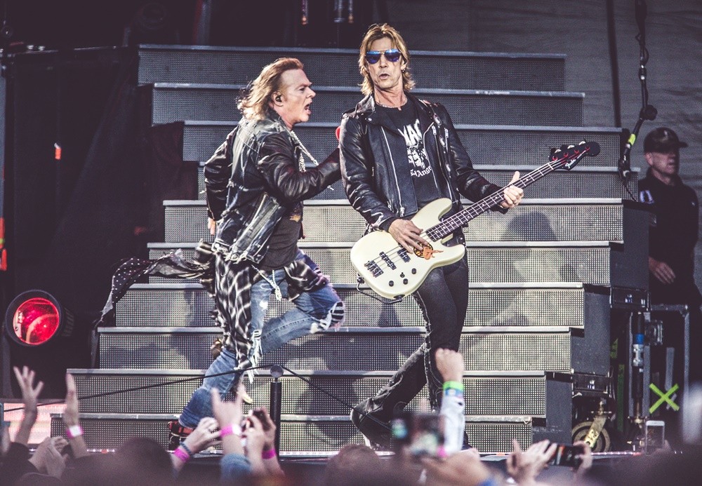 Guns N' Roses Performing Live In Concert