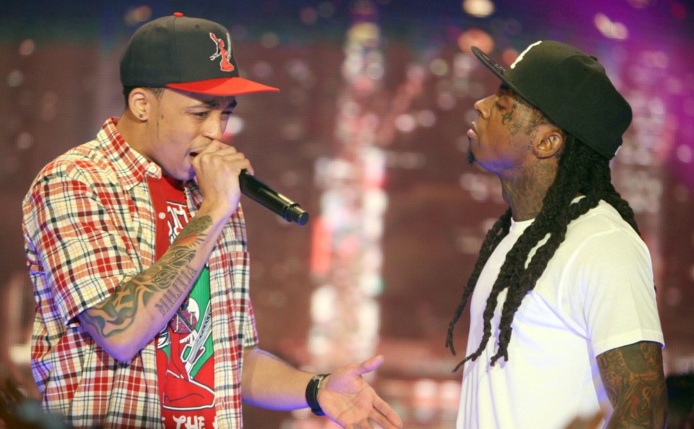 Cory Gunz;Lil Wayne;<br>BET's 106 and Park New Year's Eve Show