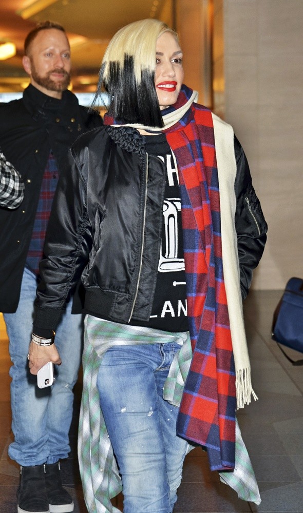 Gwen Stefani Is Seen at Haneda Airport