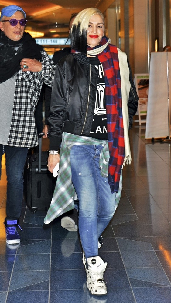 Gwen Stefani Is Seen at Haneda Airport