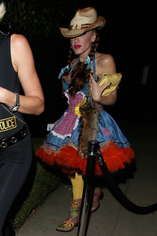 Gwen Stefani;No Doubt;<br>Gwen Stefani Seen Attending The Casa Amigos Halloween Party
