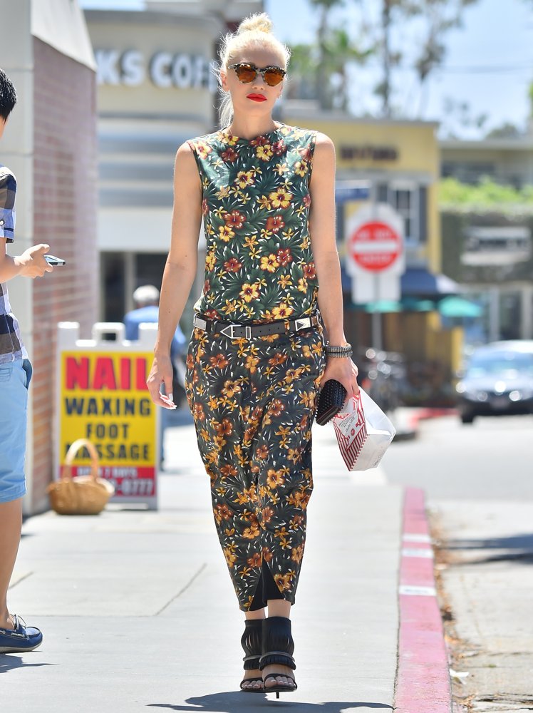 Gwen Stefani Heads for The Park