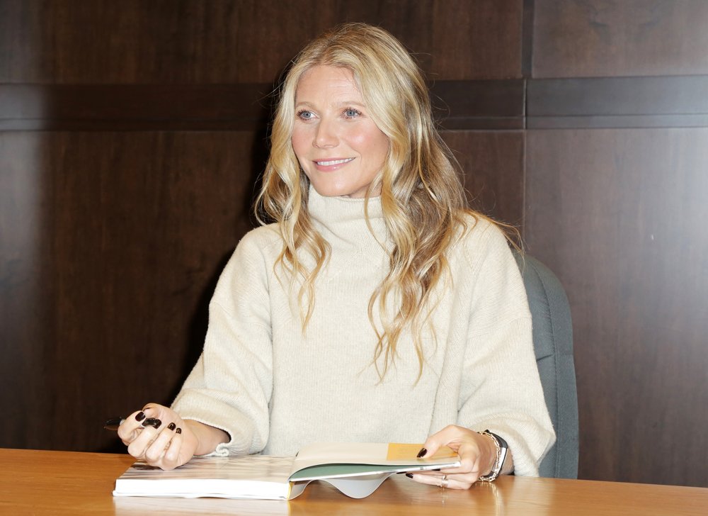 Gwyneth Paltrow Signs Copies of Book The Clean Plate